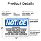 Signmission Ethanol Extremely Flammable Avoid Breathing OSHA Notice Sign, Plastic, 18in W x 12in L, 2PK OS-2PACK-NS-P-1218-L-12178 - alternate 7
